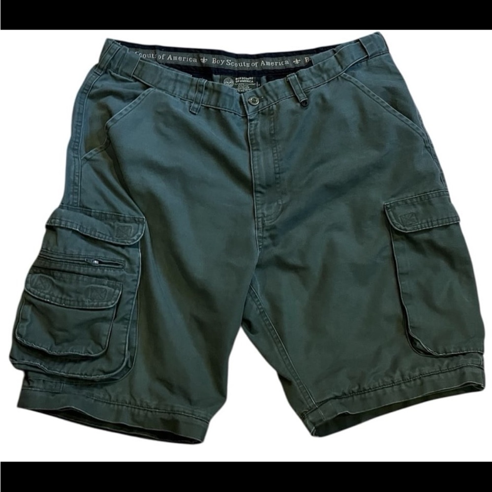 Boy Scouts of America Green Cargo Shorts